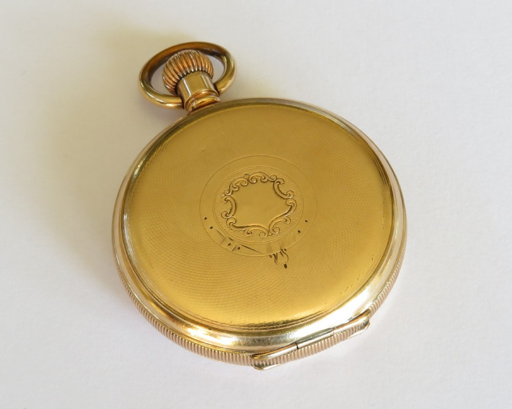 Antique Criterion full hunter pocket watch View V