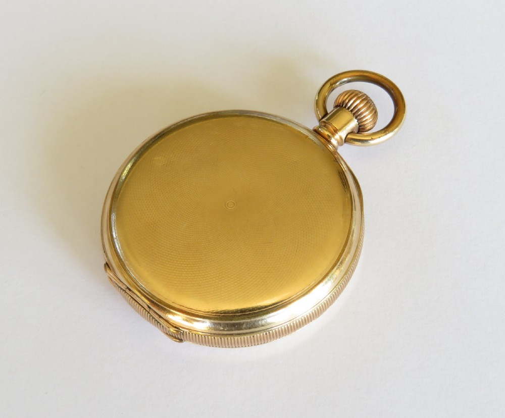 Antique Criterion full hunter pocket watch View VI