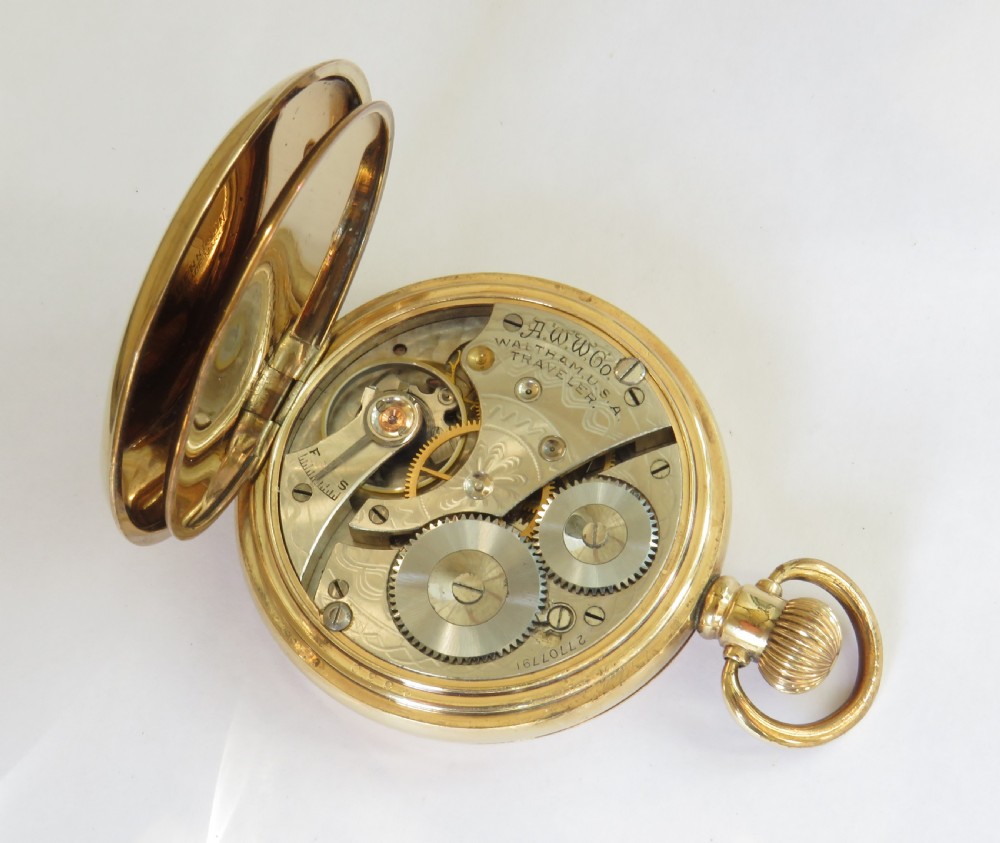 1932 Waltham full hunter pocket watch View III