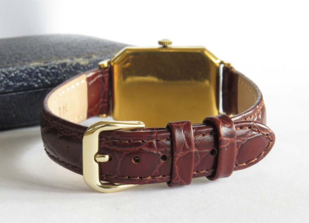Gents Omega Art Deco wrist watch, 1939 View V