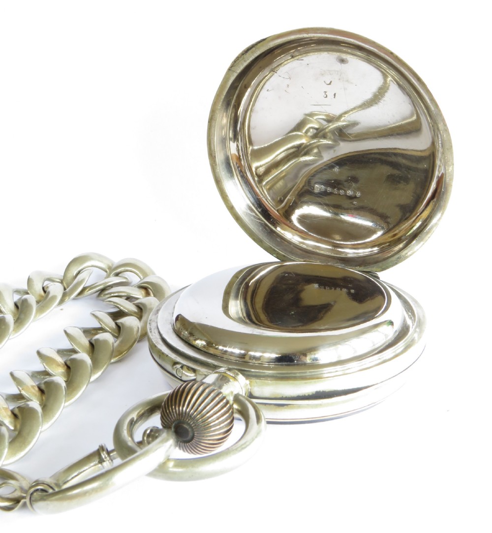 Antique Goliath pocket watch and chain View IV