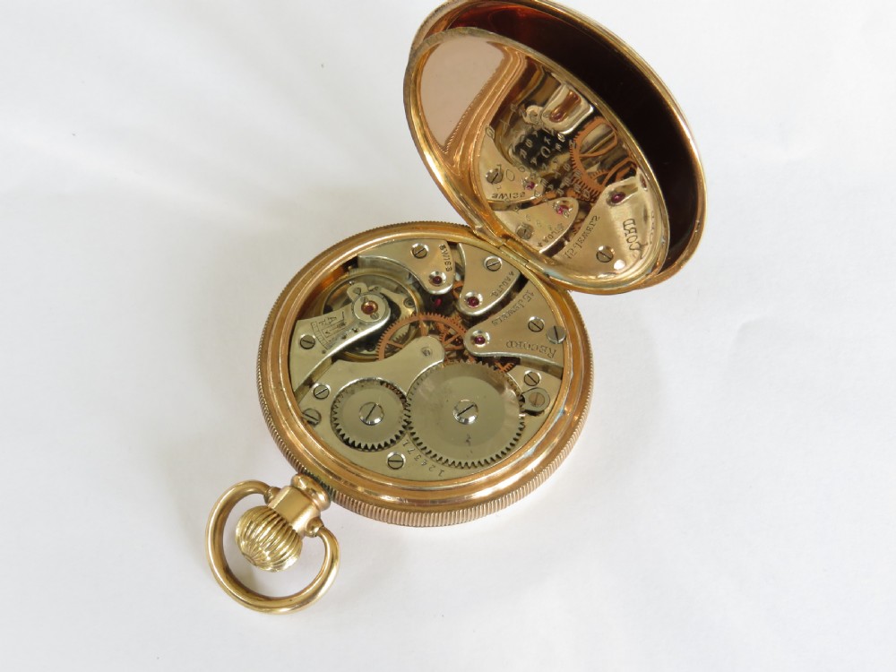 1930s Record pocket watch View III