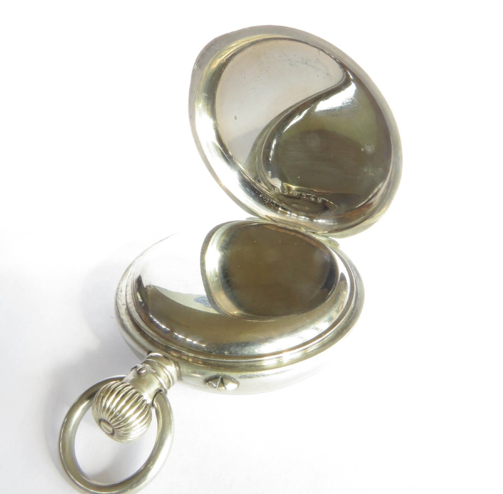 Antique 1890s Longines pocket watch View III