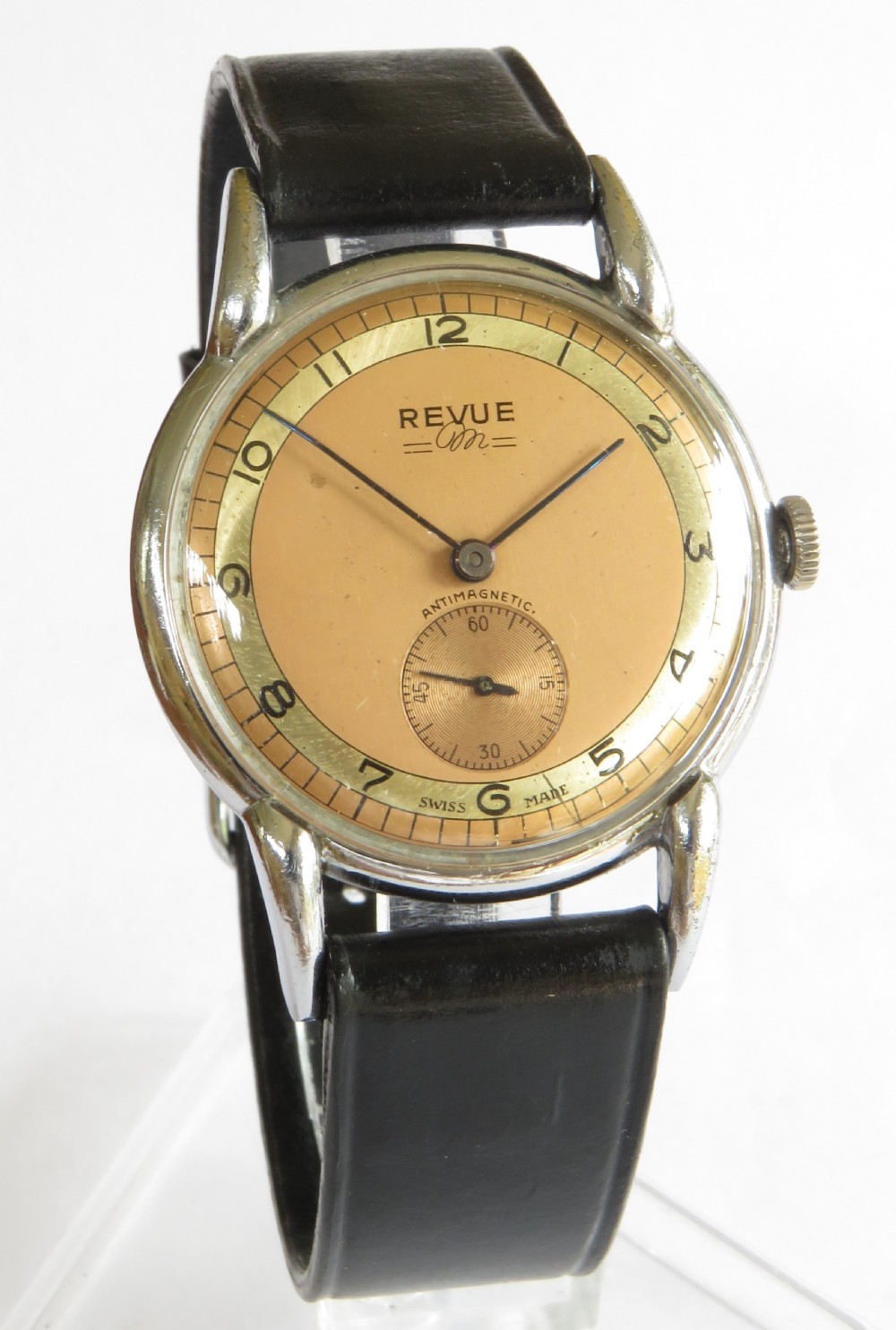 Gents 1950s Revue wrist watch View II