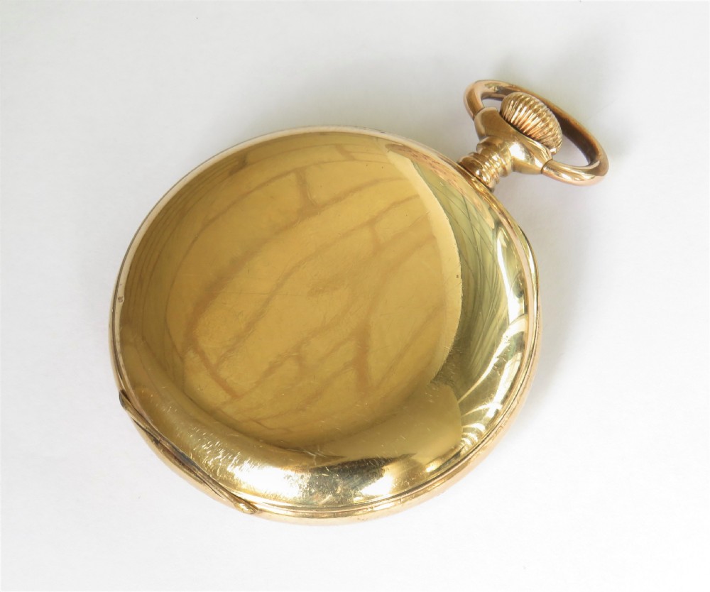 Antique Waltham pocket watch, 1912 View V