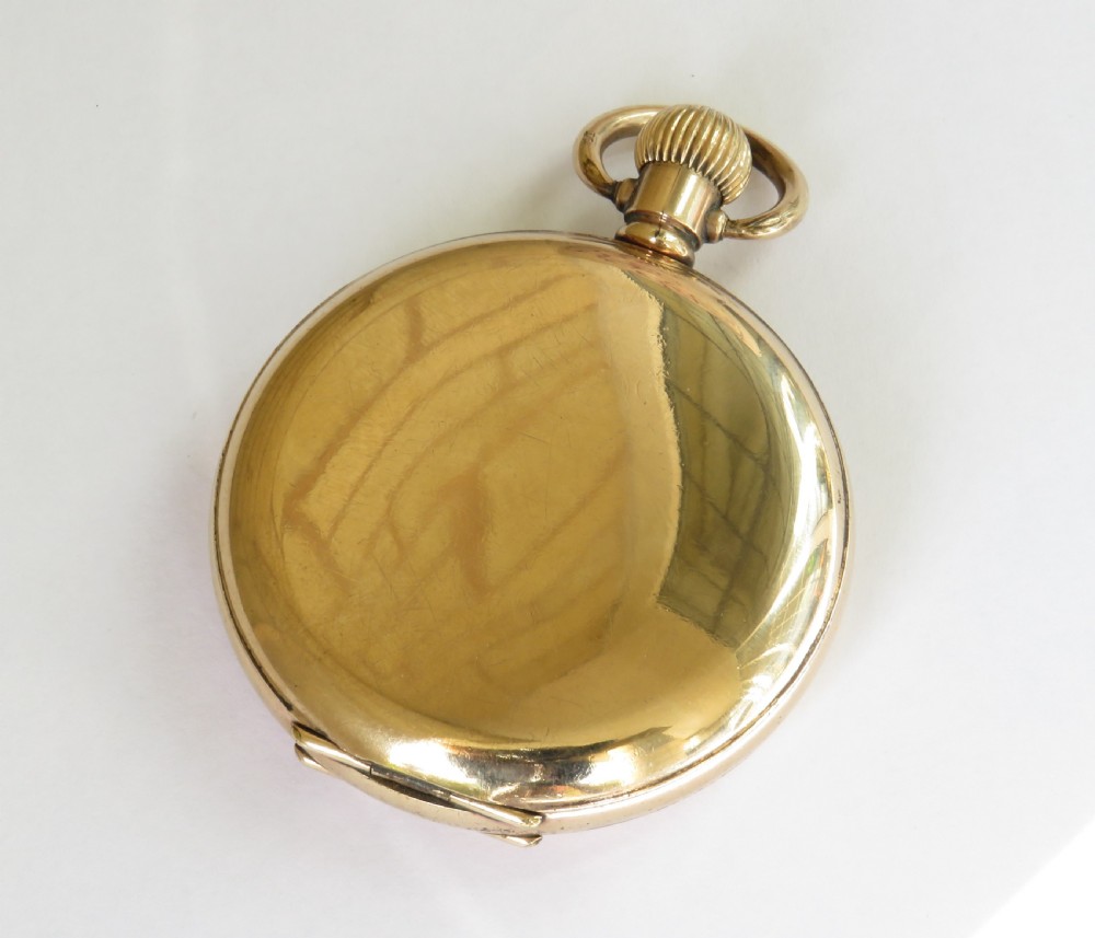 Antique 1917 Waltham Equity full hunter pocket watch View V