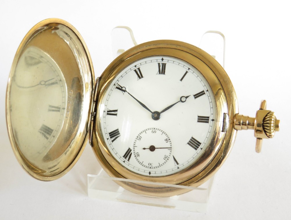 1930s Drusus full hunter pocket watch