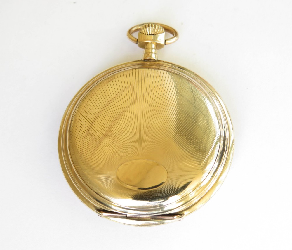 1930s Drusus full hunter pocket watch View IV