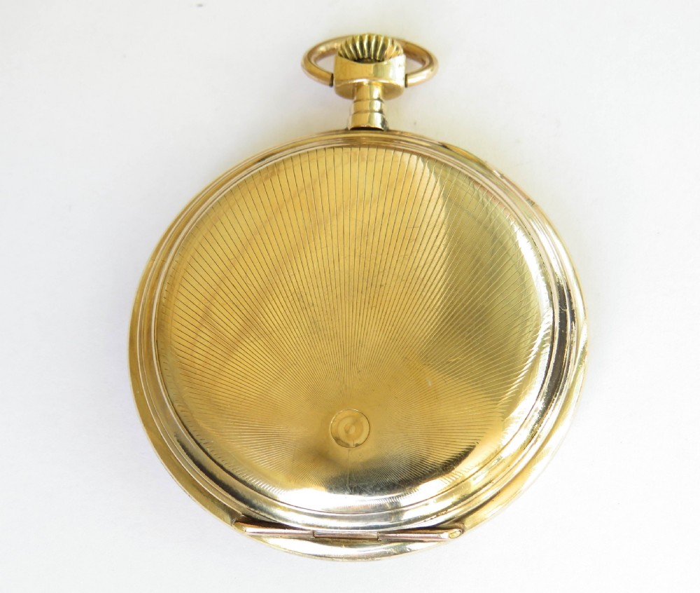 1930s Drusus full hunter pocket watch View V