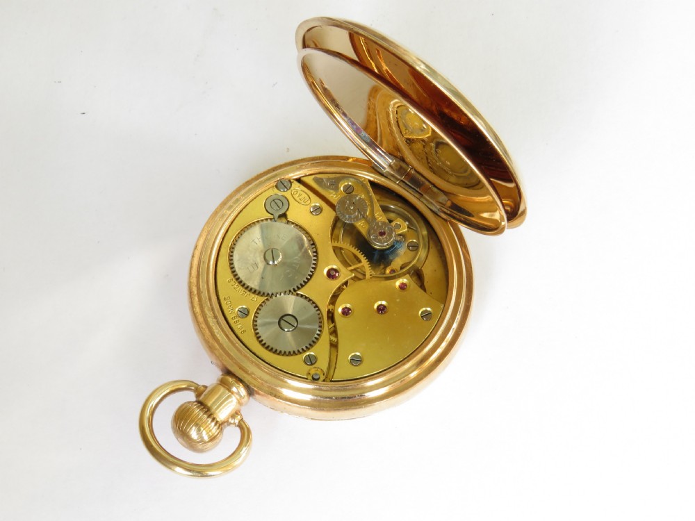 Kendal & Dent Kendentick half hunter pocket watch View IV