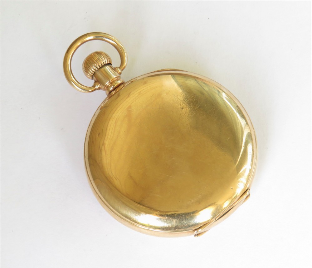 Kendal & Dent Kendentick half hunter pocket watch View V