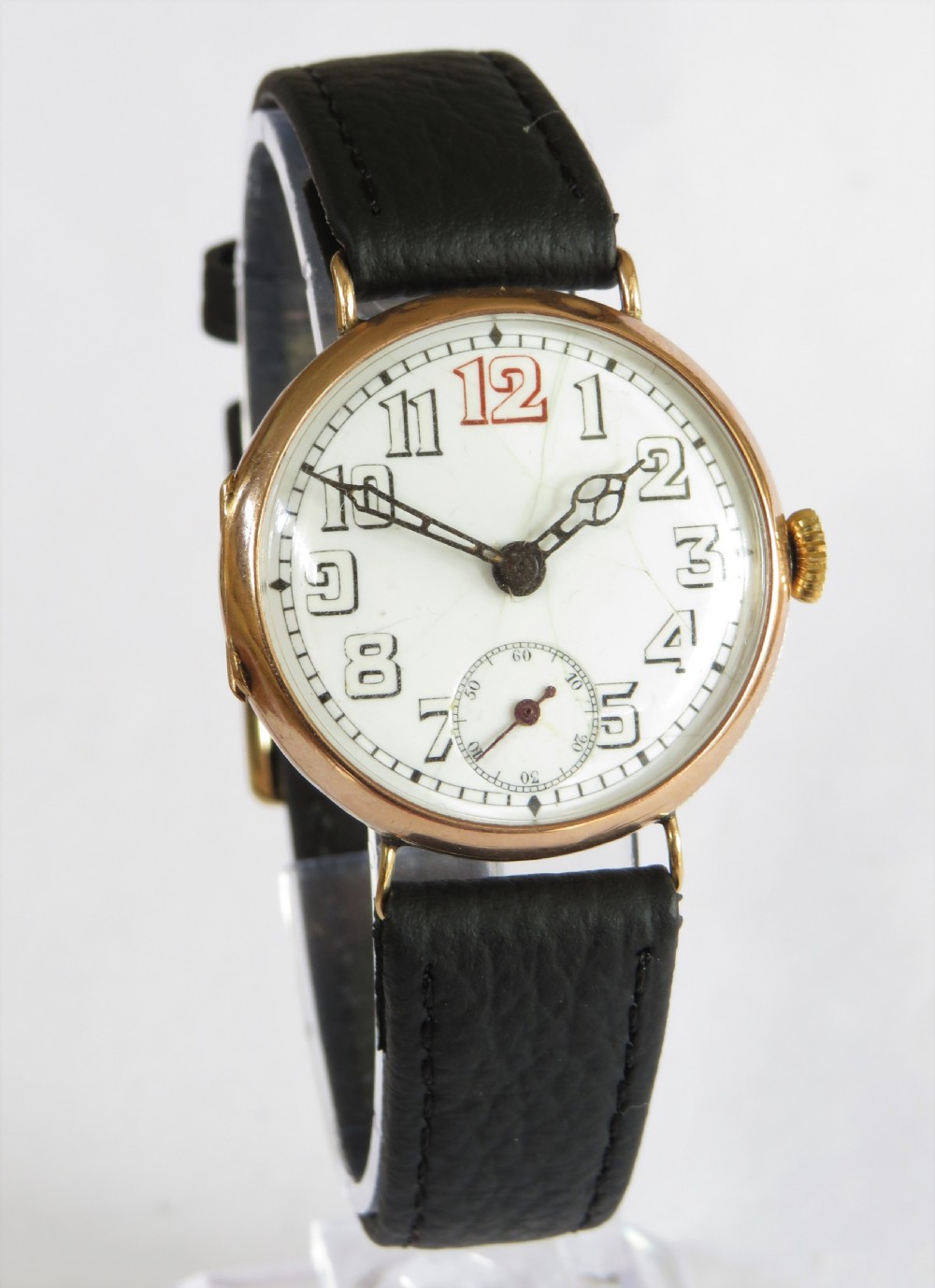Gents 9ct gold Bulova Rubaiyat wrist watch, 1922 View II