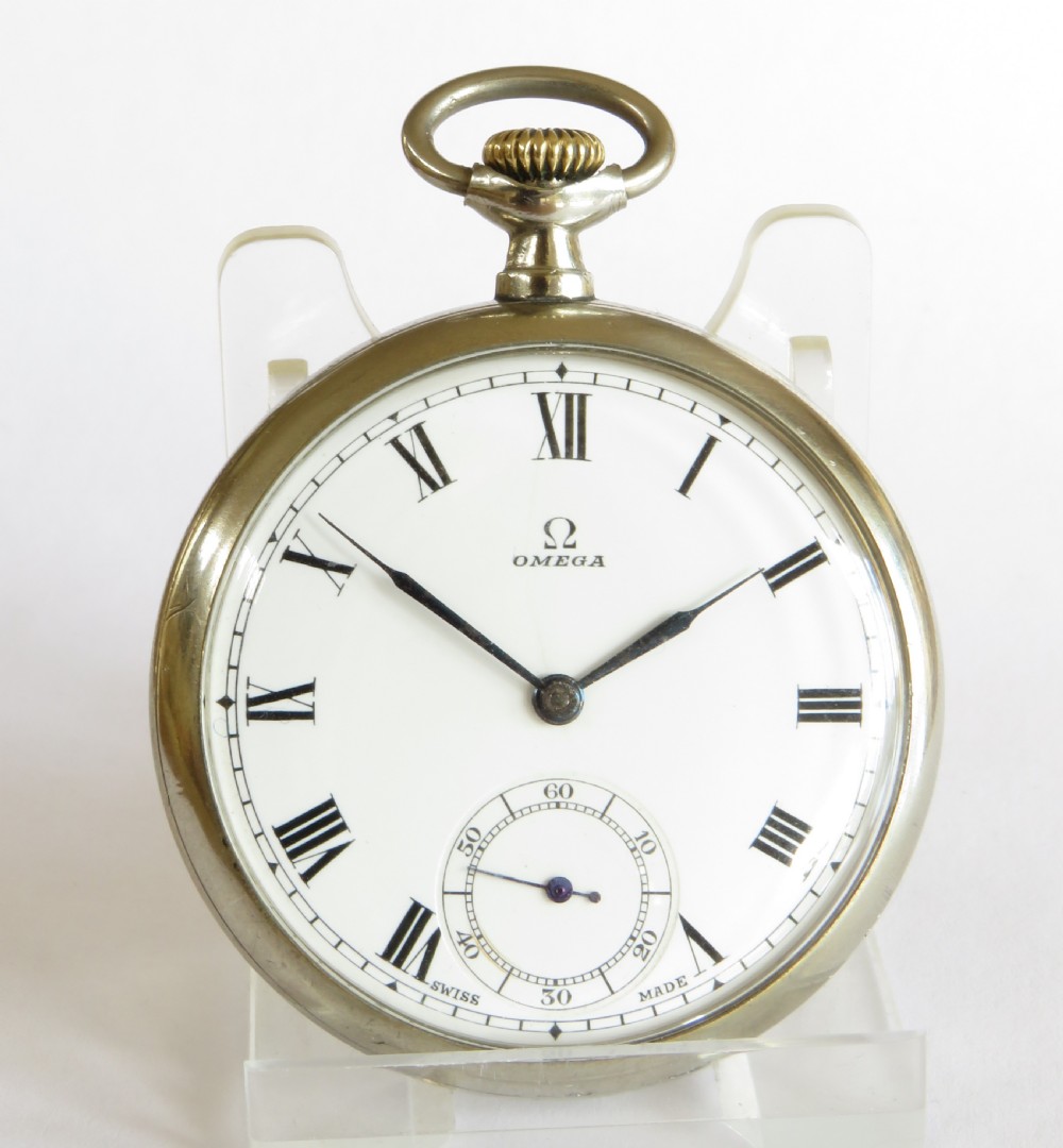 Omega pocket watch, 1935 View II