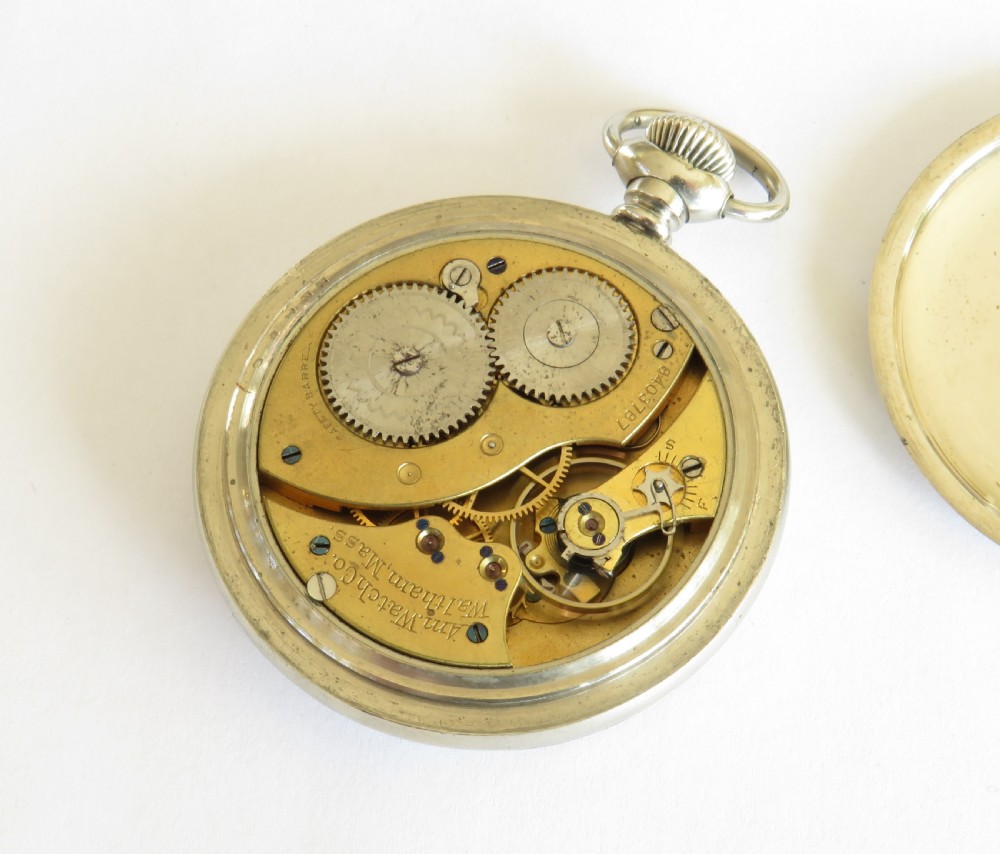 Antique Waltham pocket watch, 1898 View III
