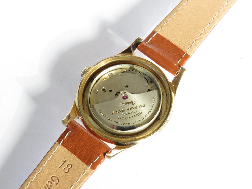 Gents 1950s Delbana wrist watch View IV