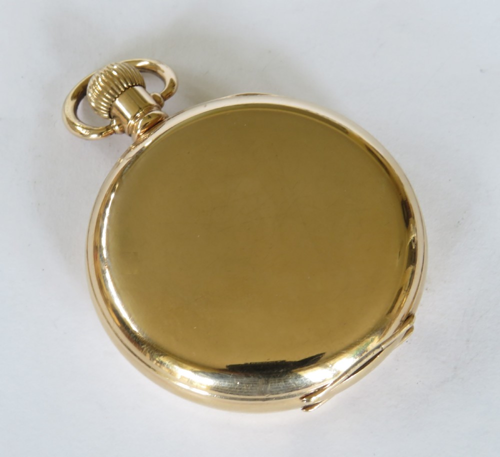 Revue full hunter pocket watch for Whittakers View V