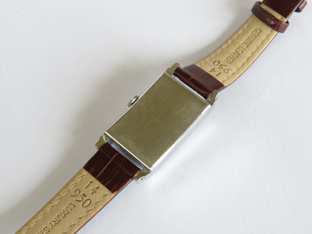 1940s Lanco mid-size wrist watch View IV