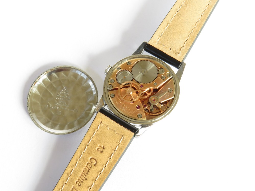 Gents Omega wrist watch, 1963 View III