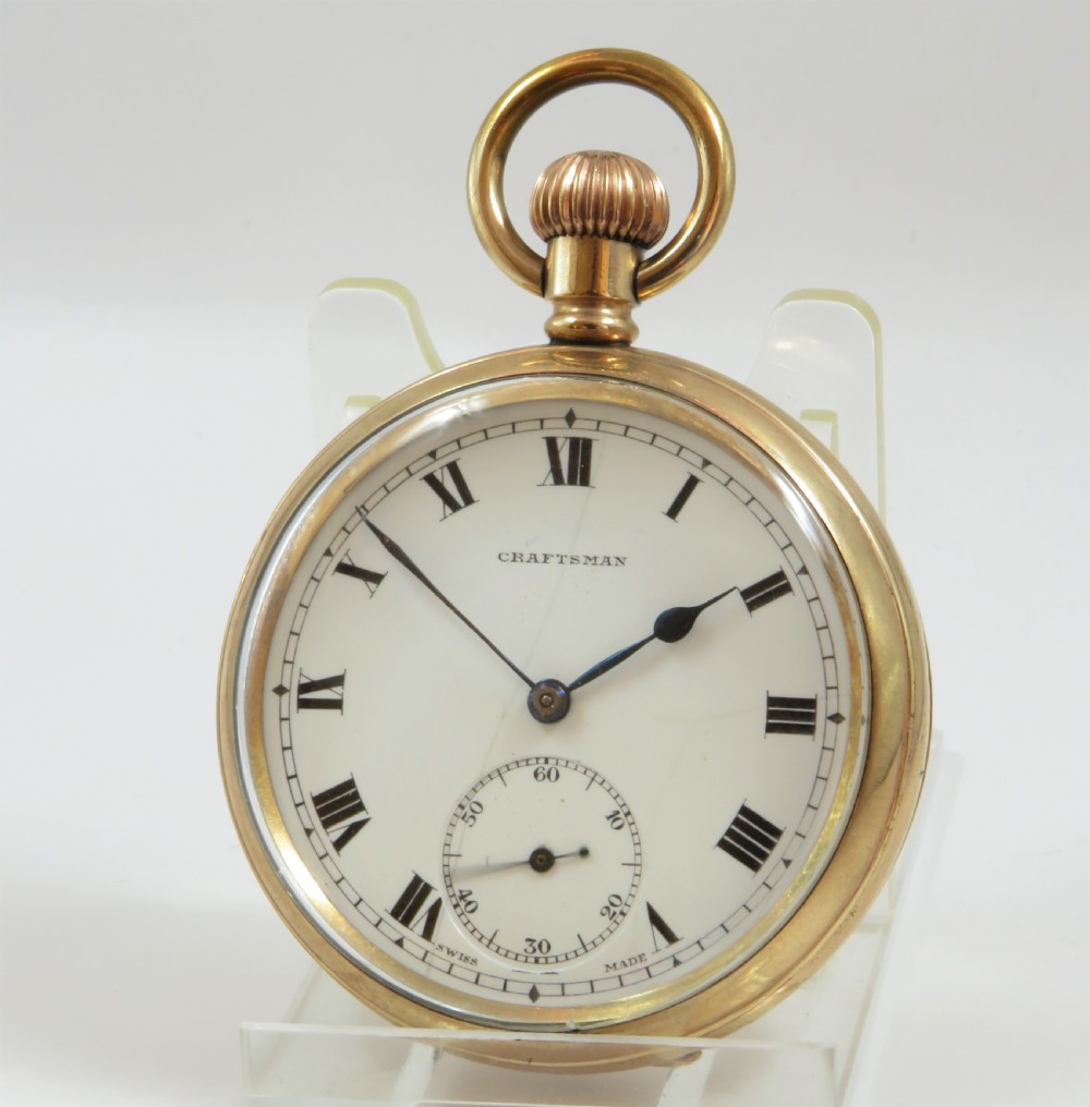 1930s Craftsman pocket watch