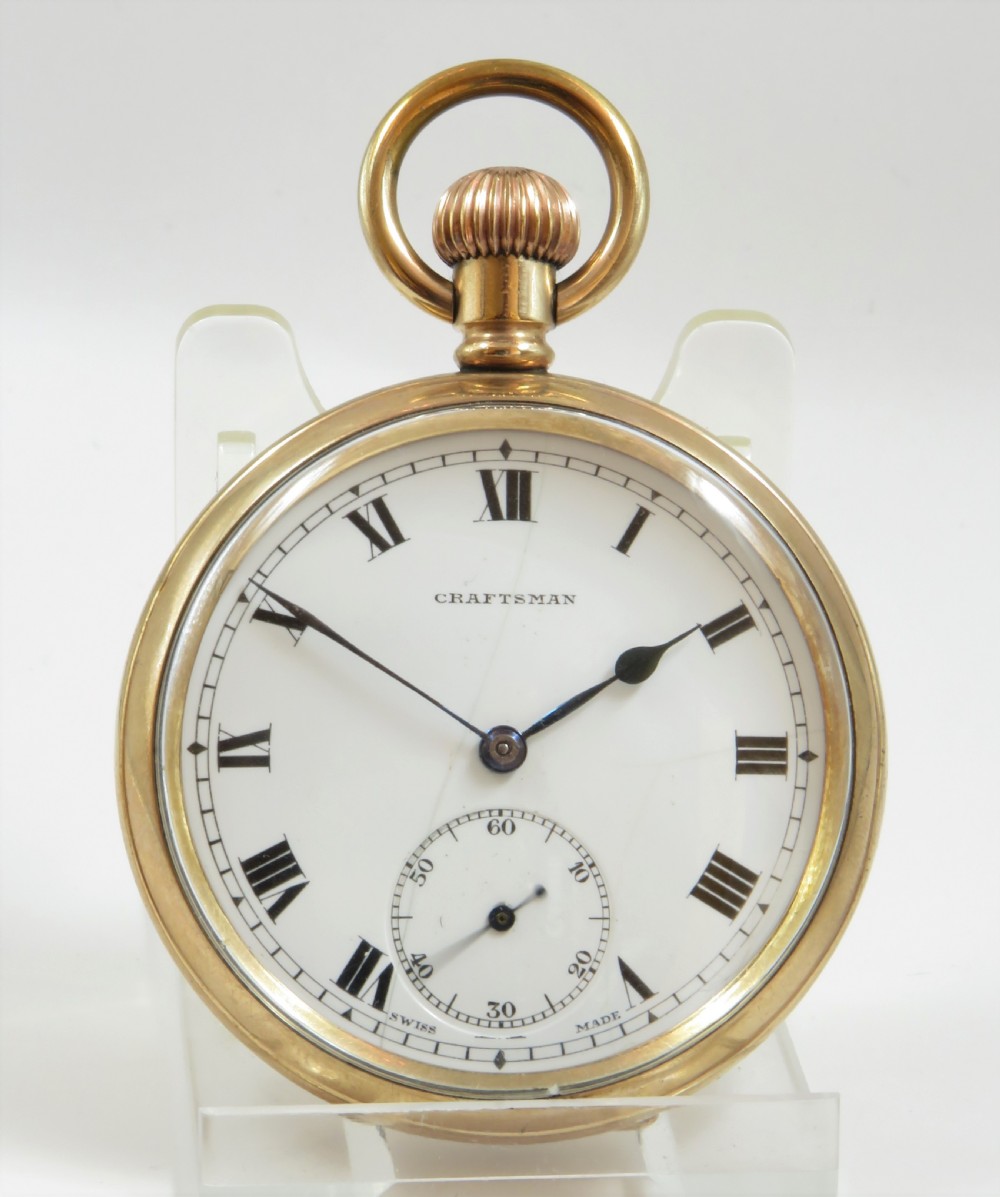 1930s Craftsman pocket watch View II