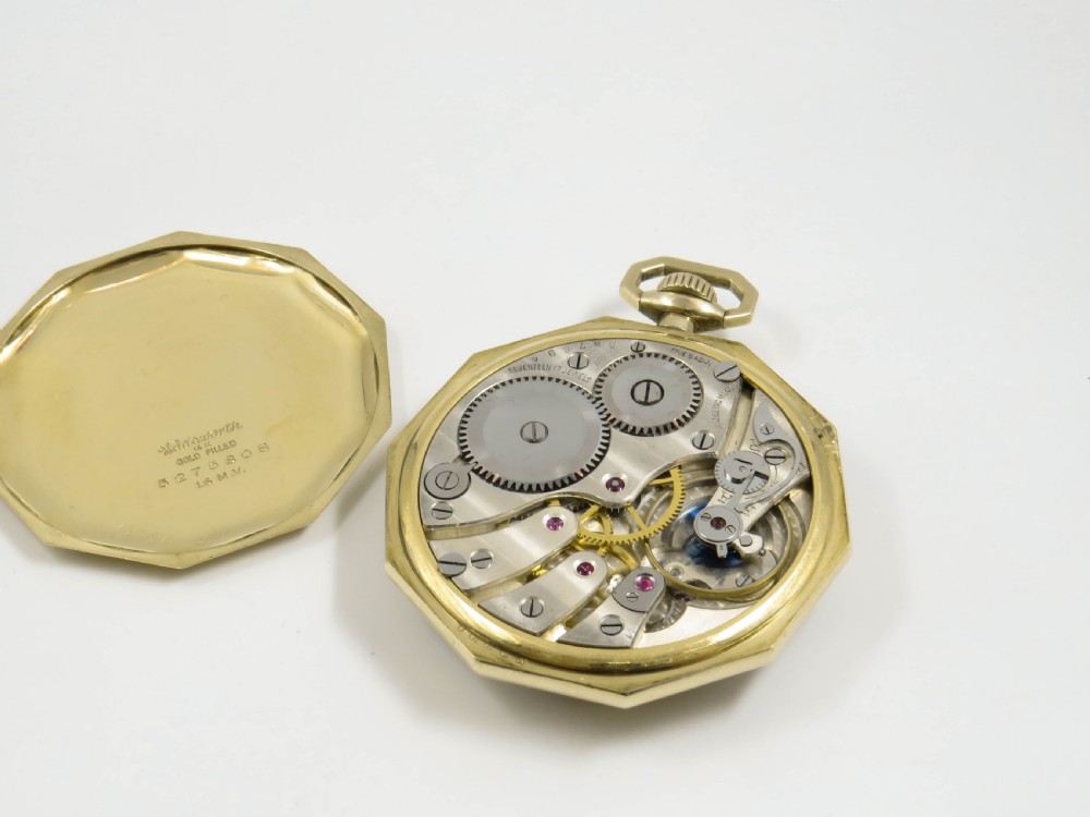 Art Deco Majestic pocket watch from Wittnauer View II