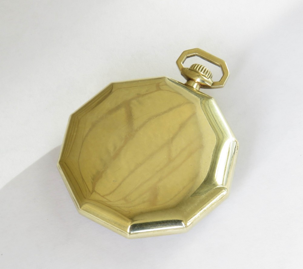 Art Deco Majestic pocket watch from Wittnauer View III