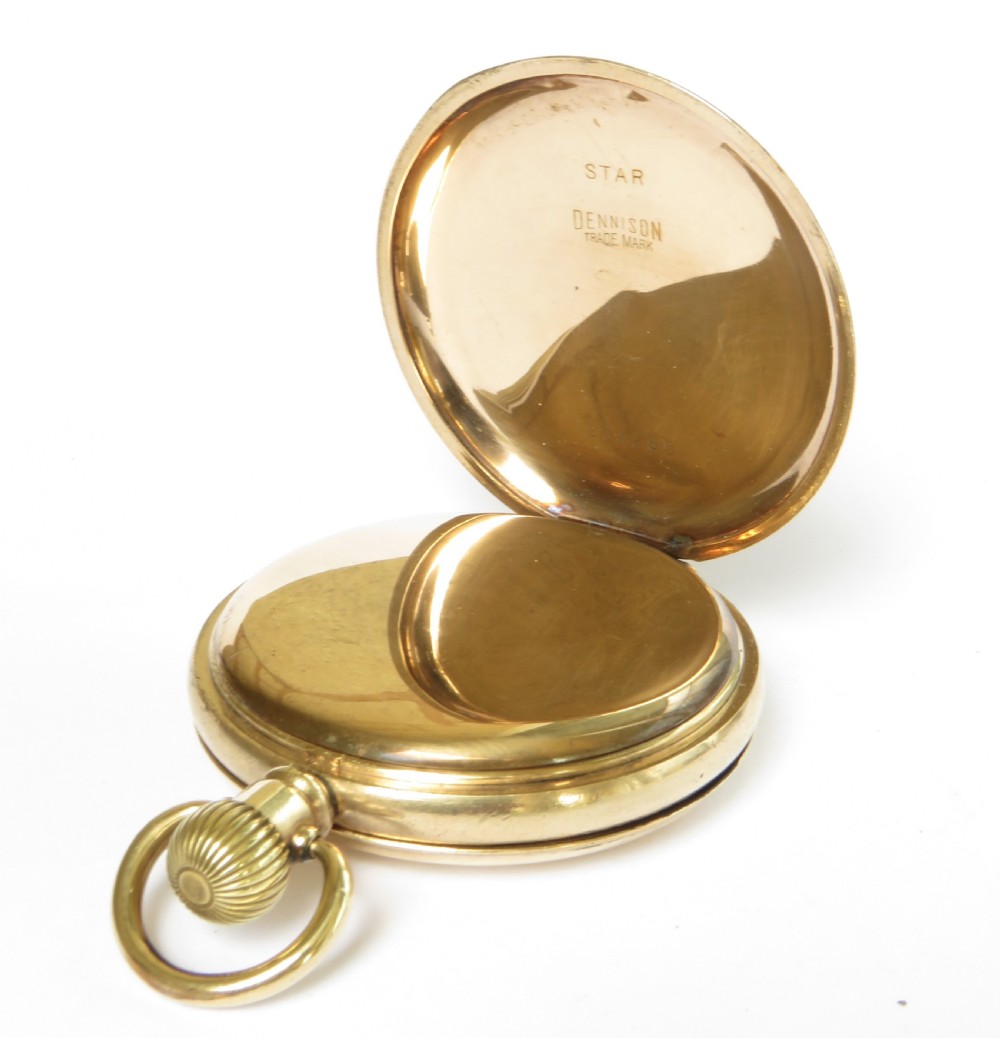 Antique Waltham full hunter pocket watch, 1922 View II