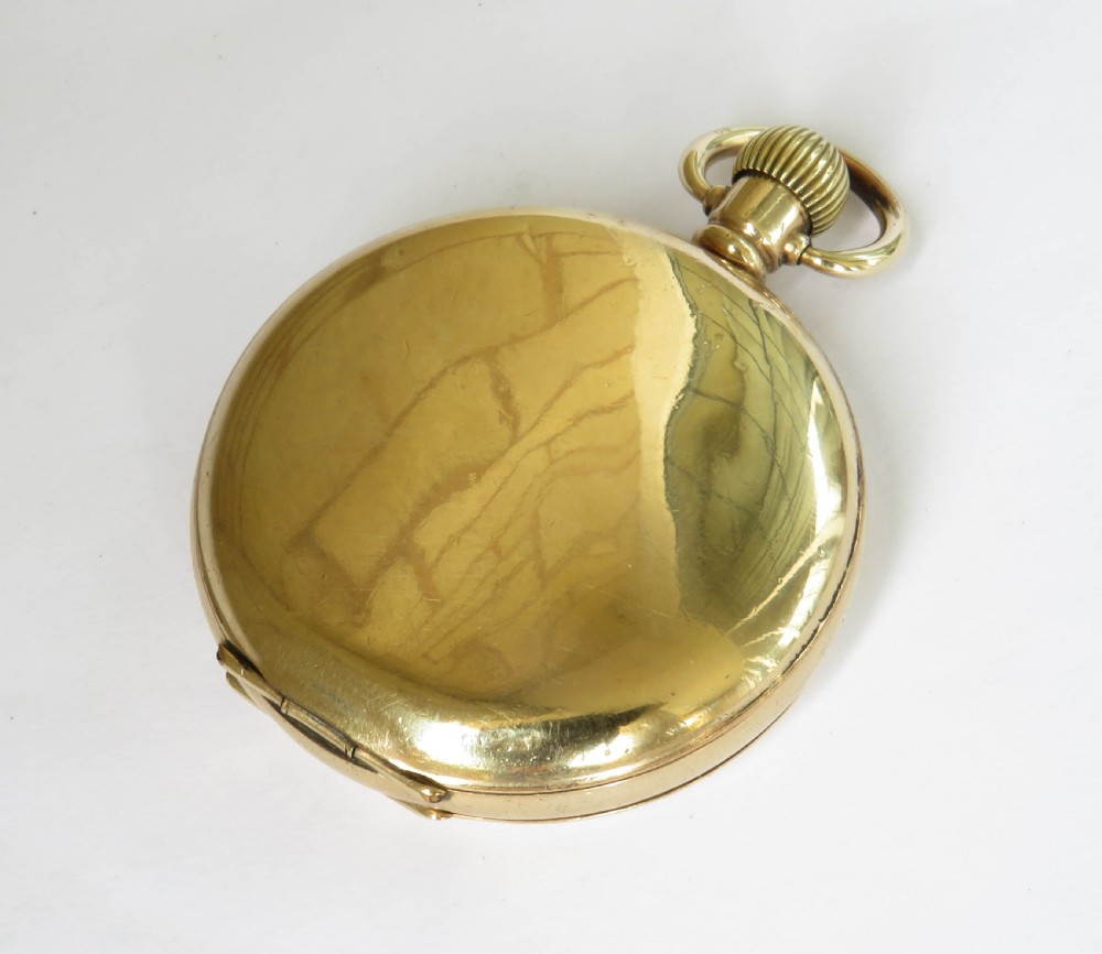 Antique Waltham full hunter pocket watch, 1922 View IV