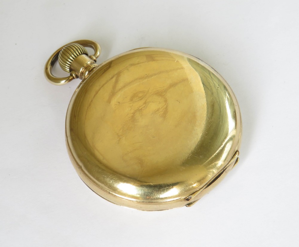Antique Waltham full hunter pocket watch, 1922 View V