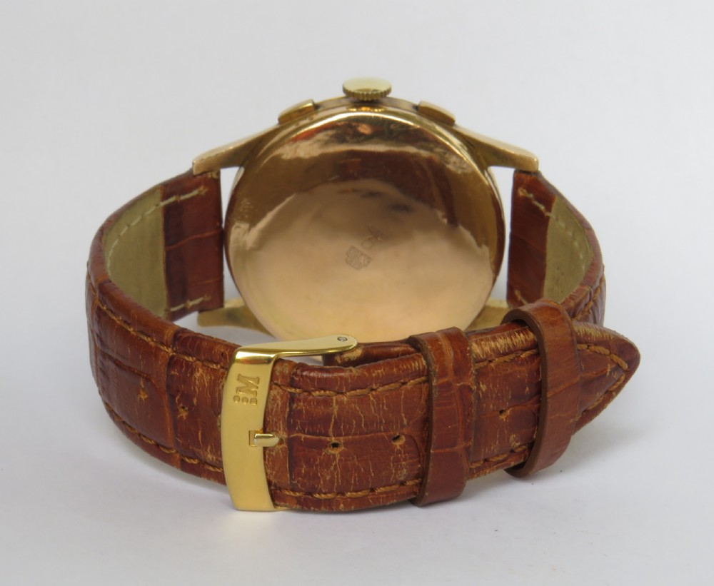Gents 1950s Mohan chronograph wrist watch View V