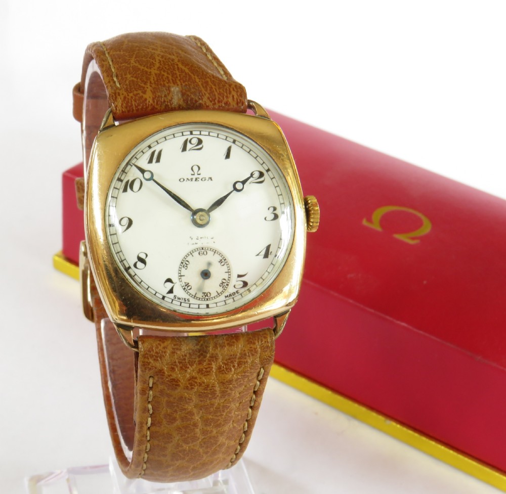 Gents Omega wrist watch, c1937 View II