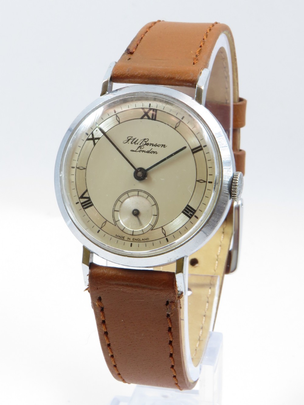 Gents 1950s Smiths wrist watch for J W Benson
