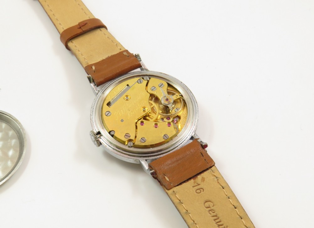 Gents 1950s Smiths wrist watch for J W Benson View IV