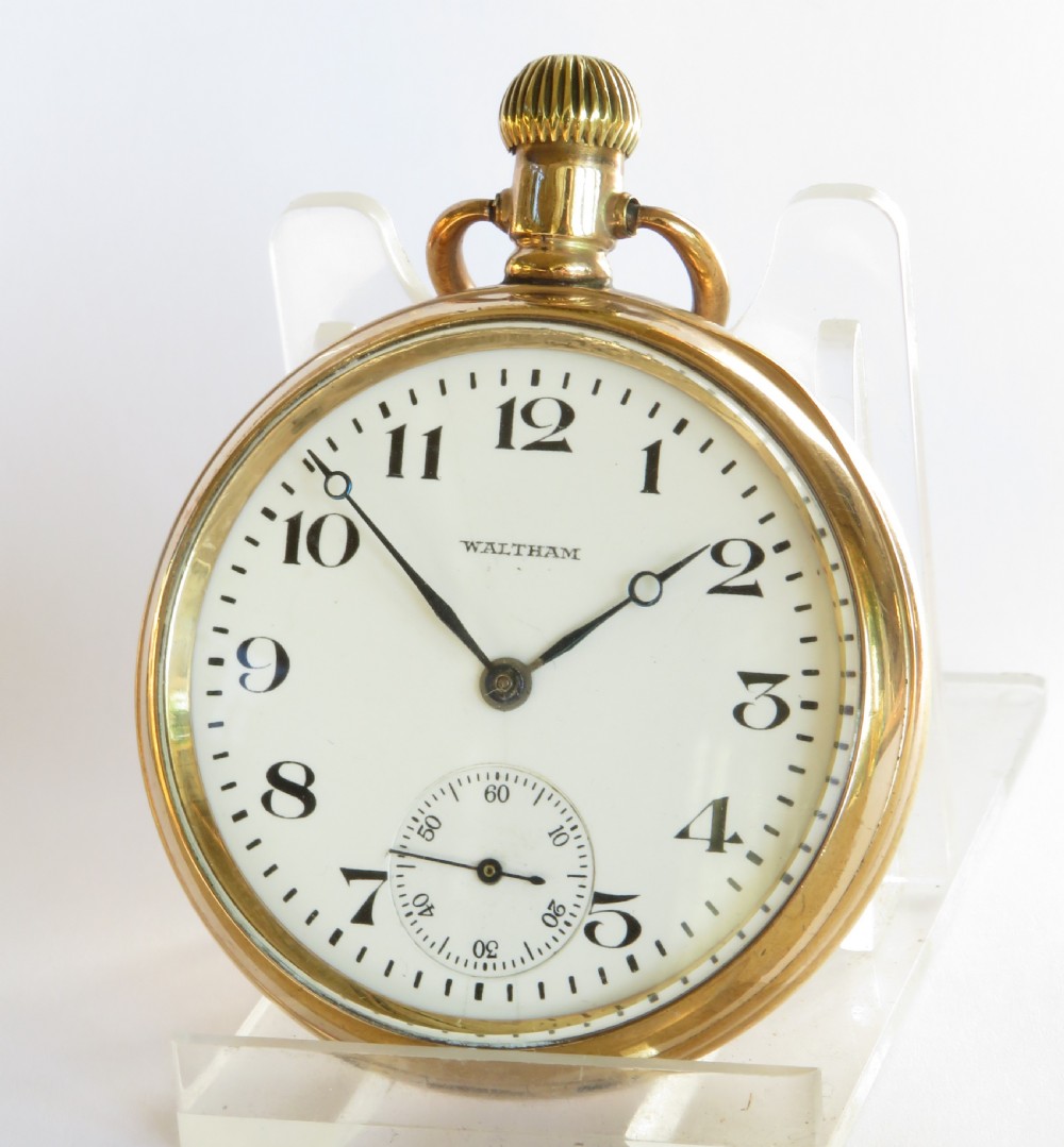 1922 Waltham stem winding pocket watch
