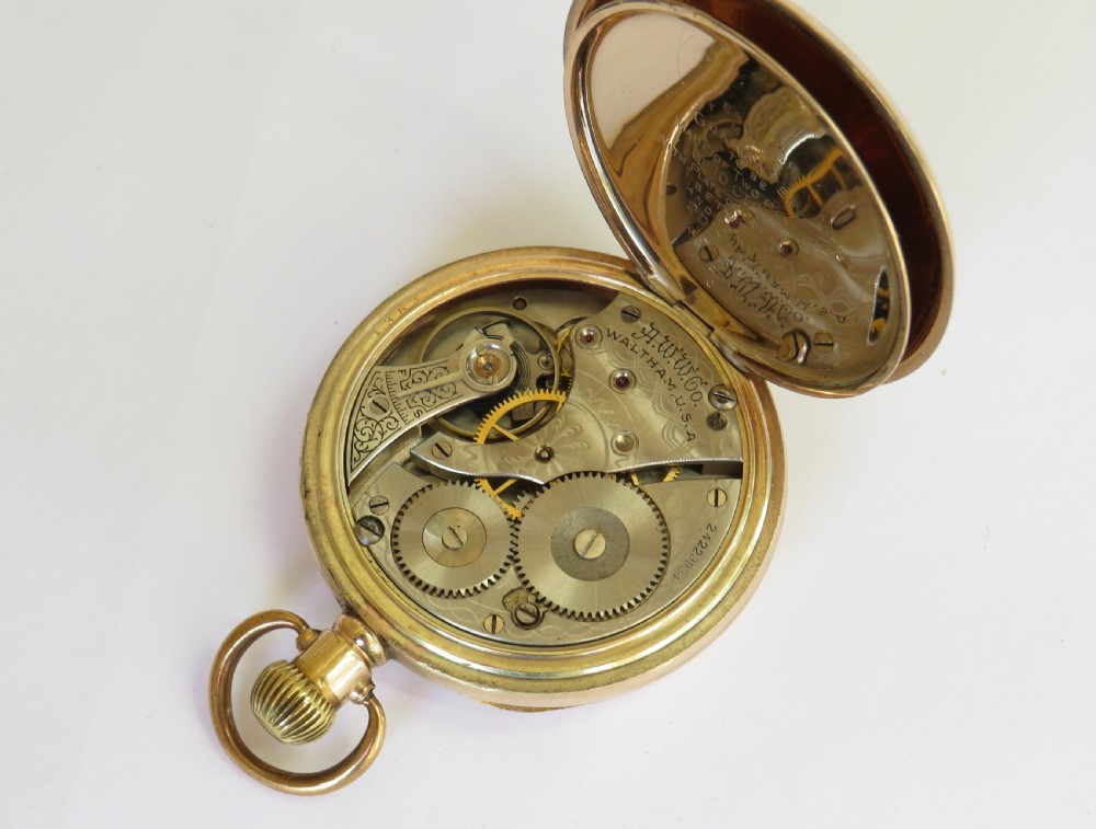1922 Waltham stem winding pocket watch View IV