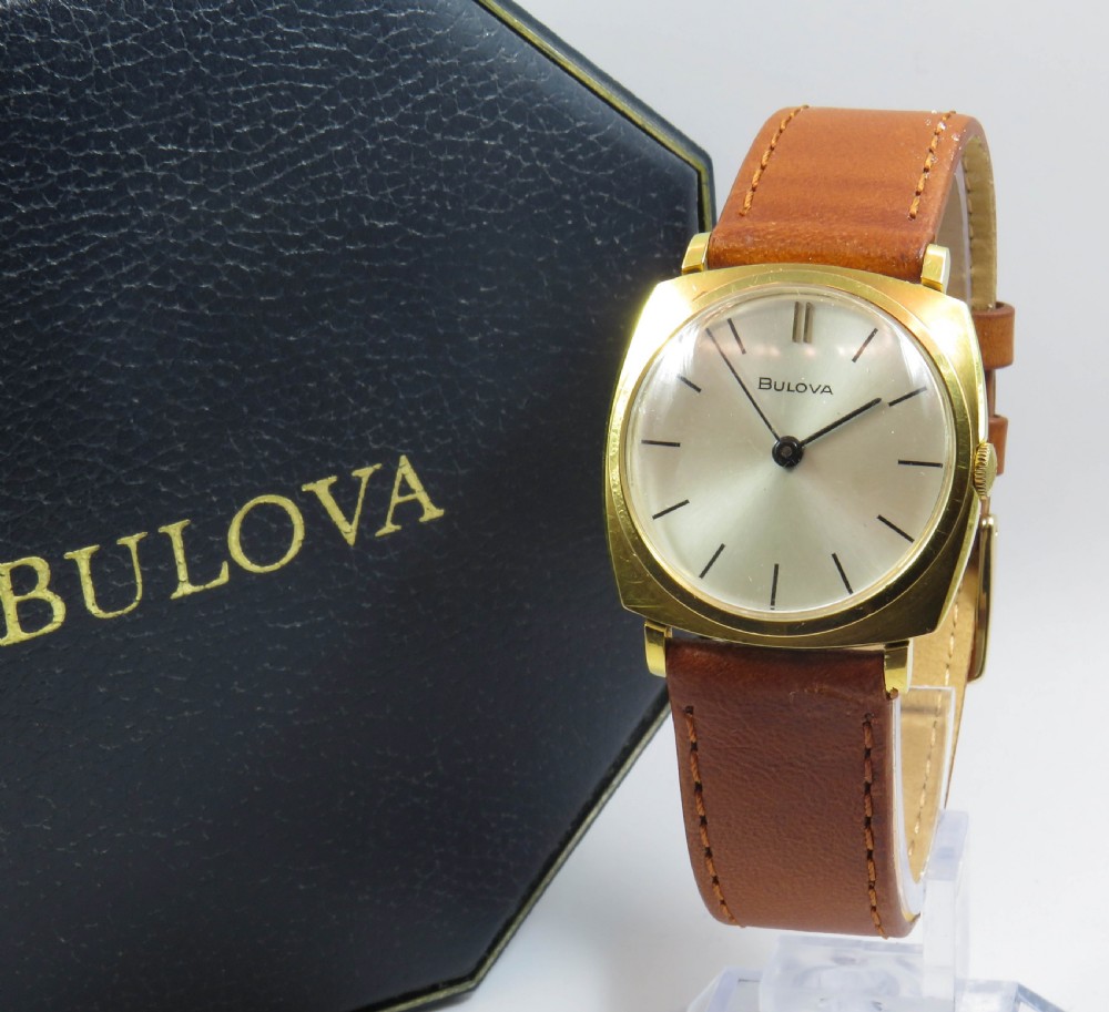 Gents Bulova wrist watch, 1967
