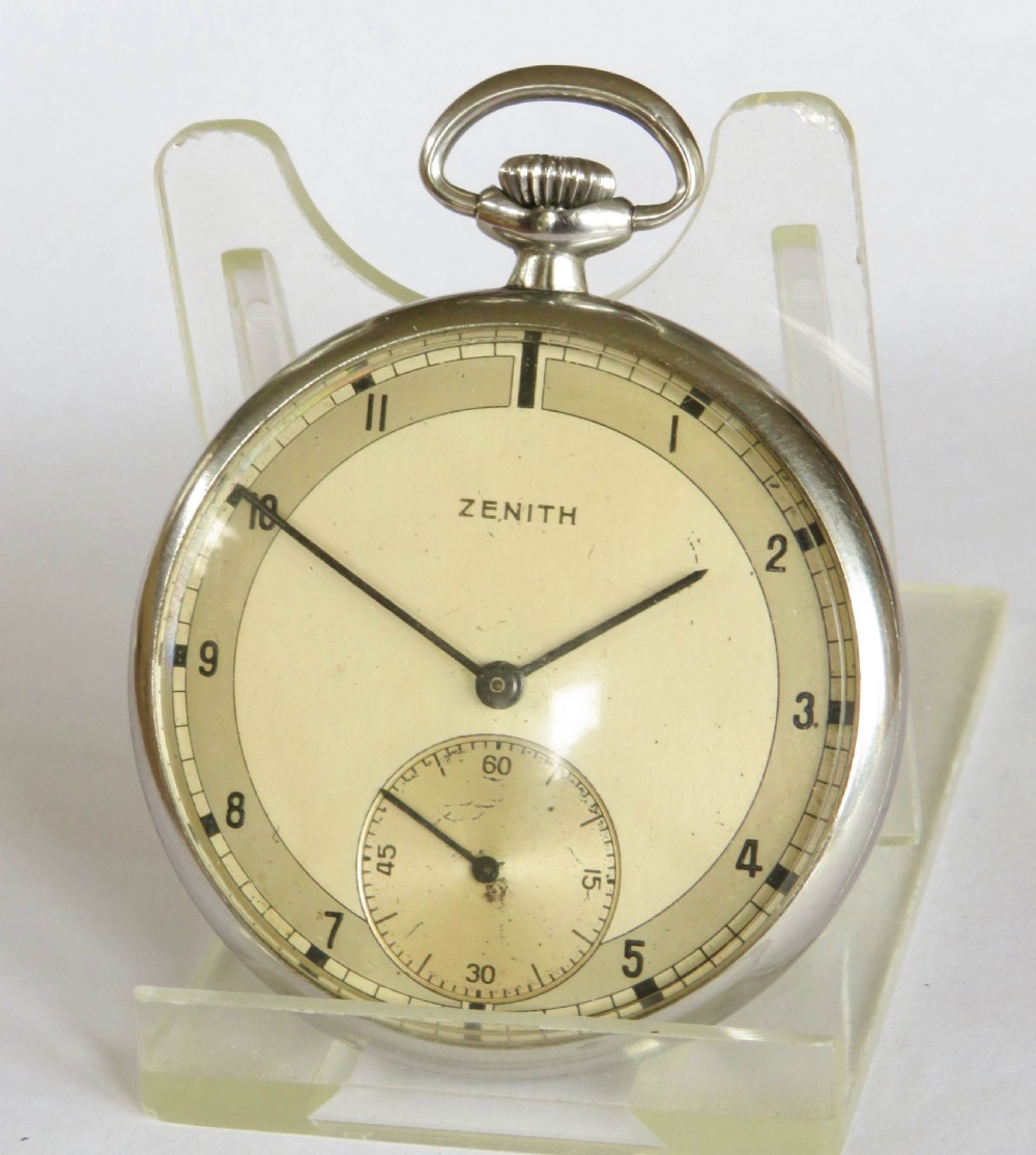 1930s Zenith pocket watch