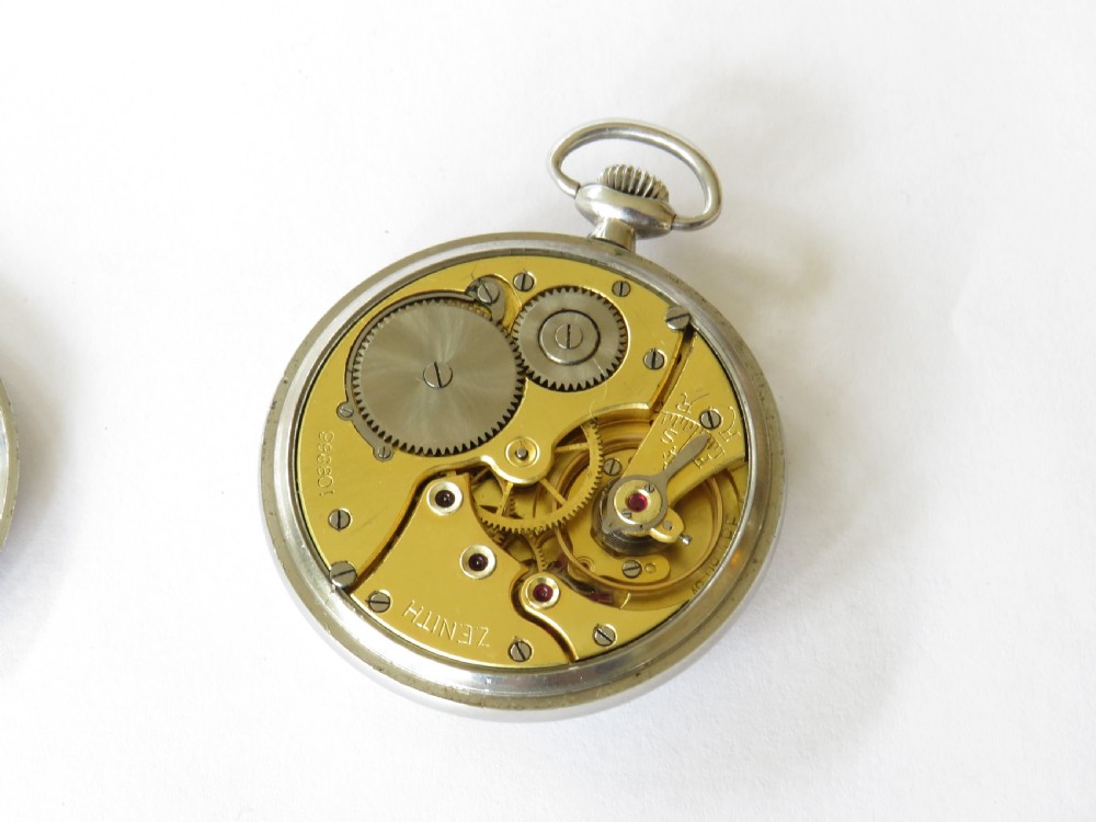 1930s Zenith pocket watch View III