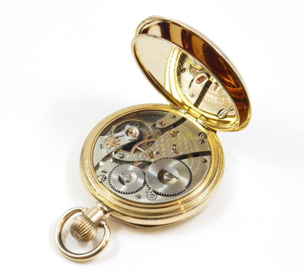 Antique Waltham Vanguard railroad pocket watch, 1904 View IV