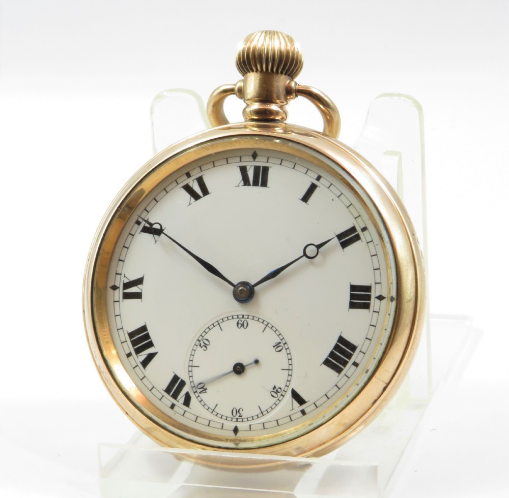 1920s Buren stem winding pocket watch