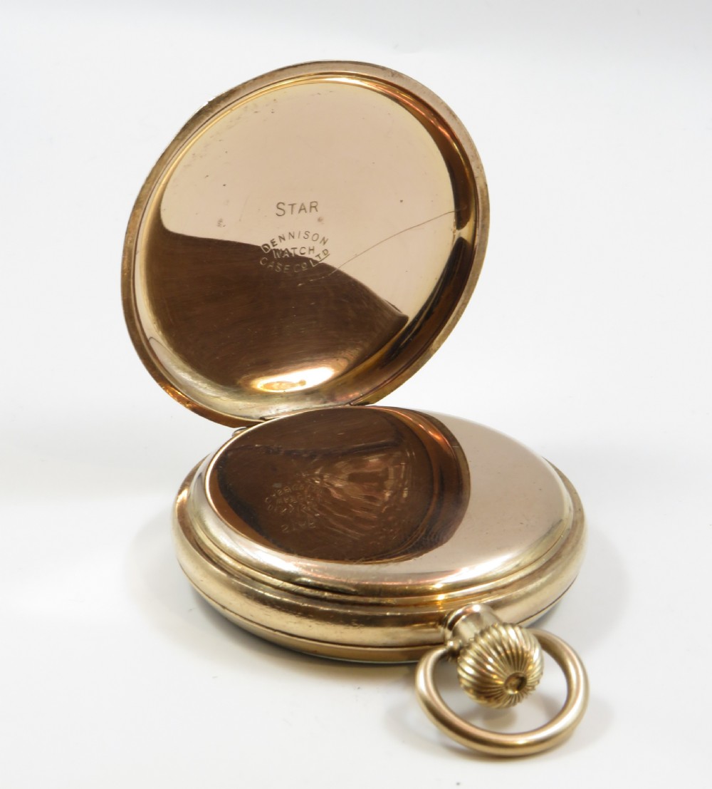 1920s Buren stem winding pocket watch View IV