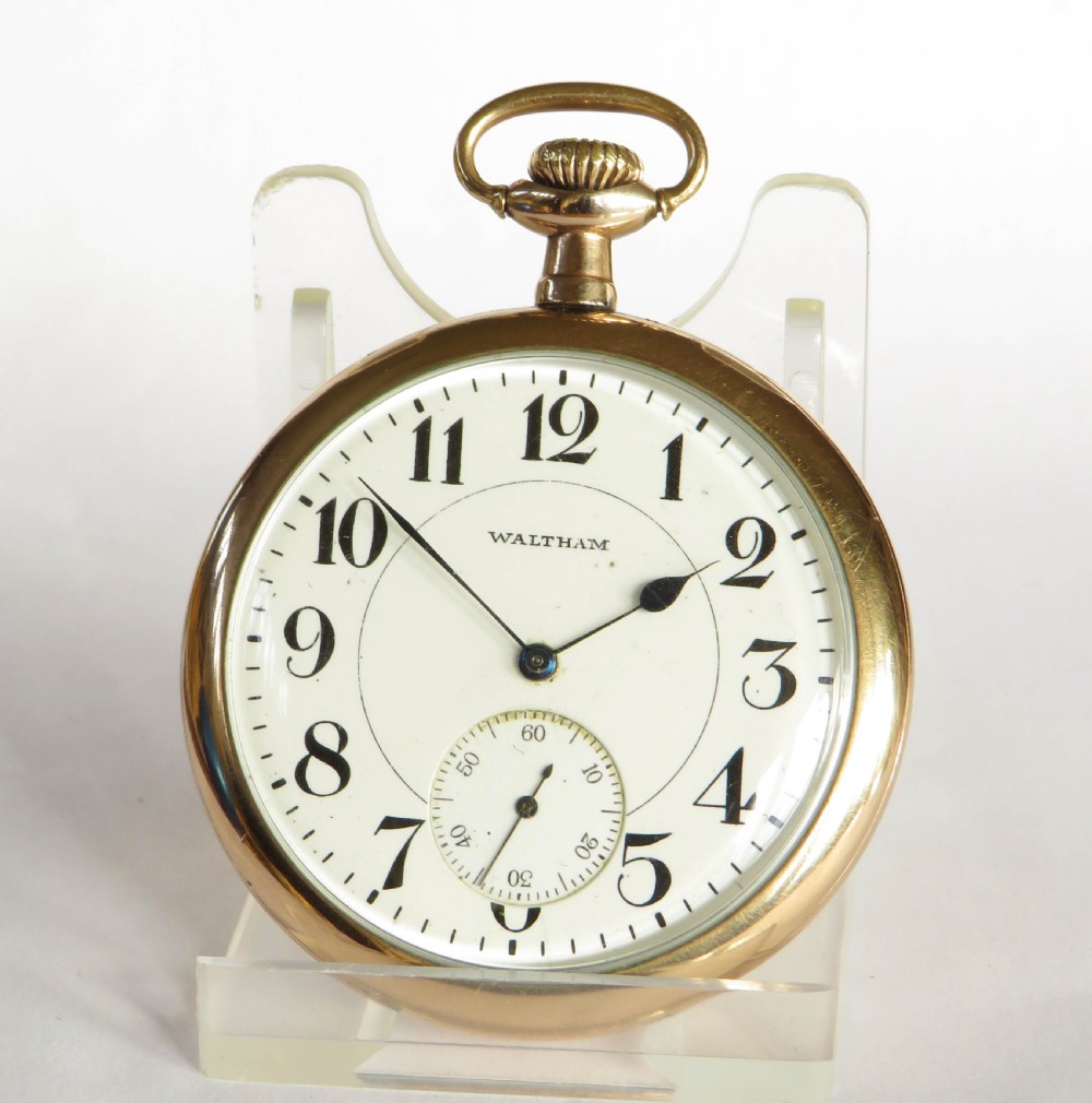 Antique Waltham pocket watch, 1913