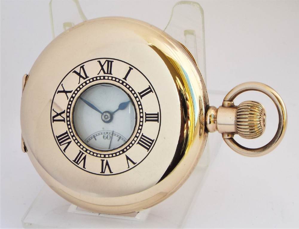 .A 1920s Limit half hunter pocket watch.