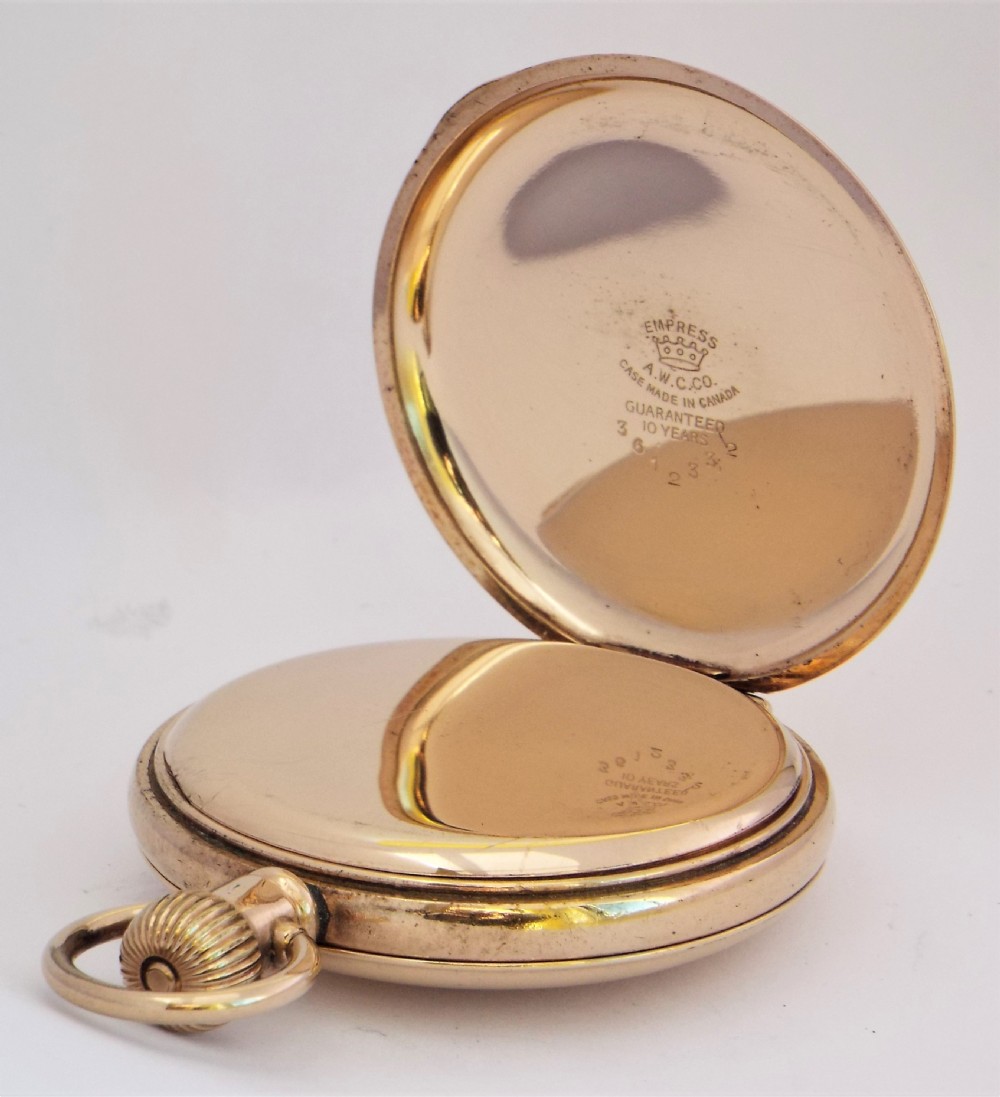 .A 1920s Limit half hunter pocket watch. View IV