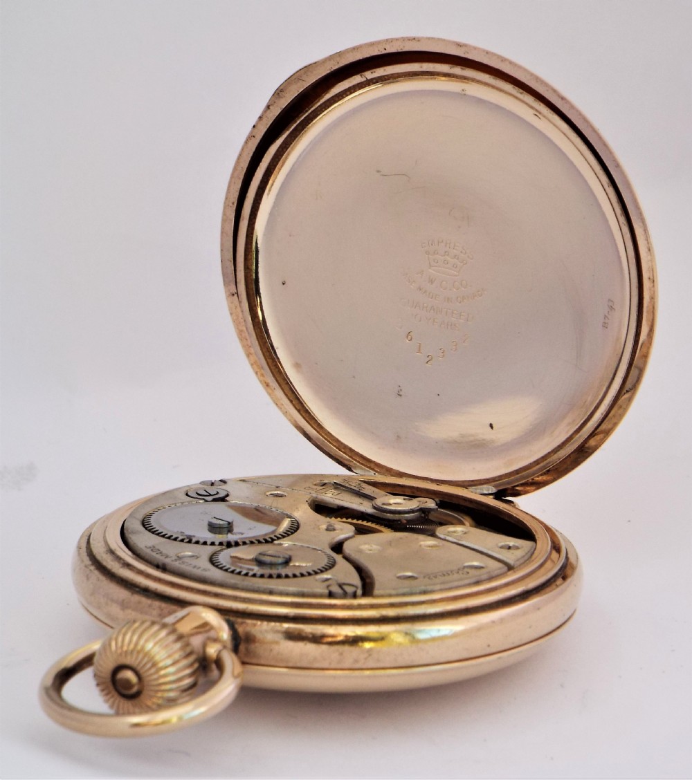 .A 1920s Limit half hunter pocket watch. View V