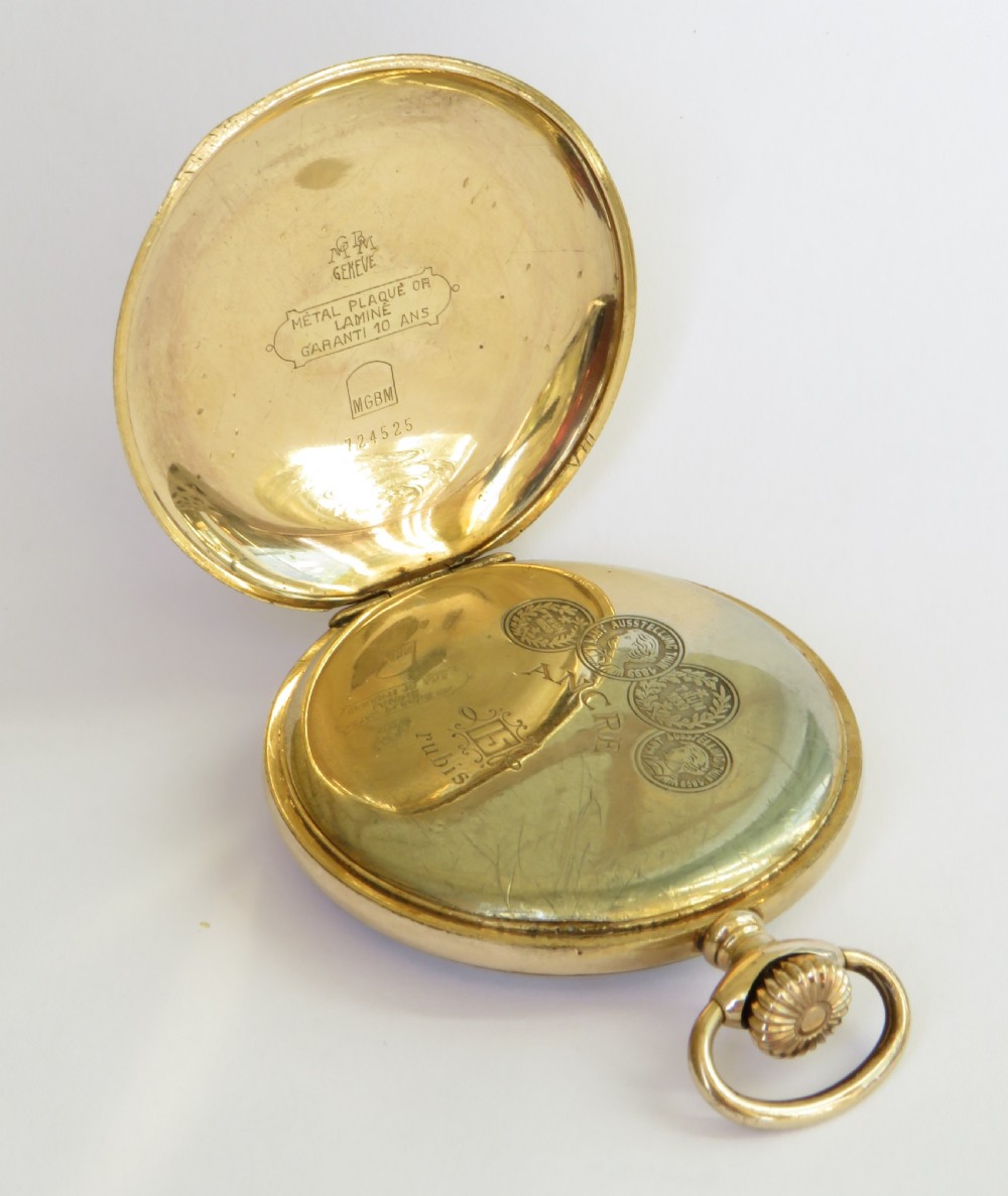 Vintage 1920s Swiss pocket watch View IV