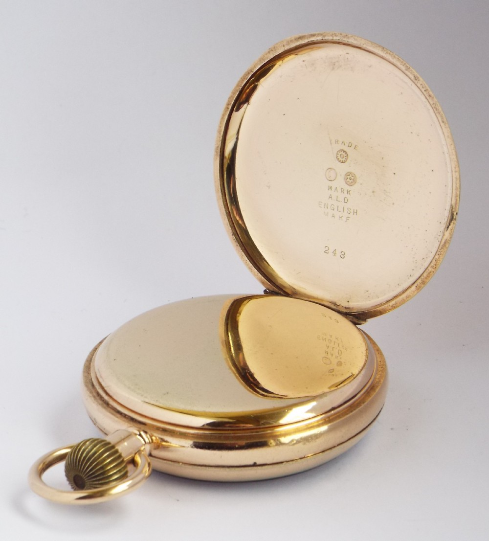 1894 Waltham pocket watch, Masters Rye. View III