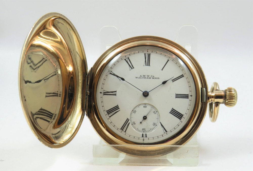 Waltham Royal full hunter pocket watch, 1897
