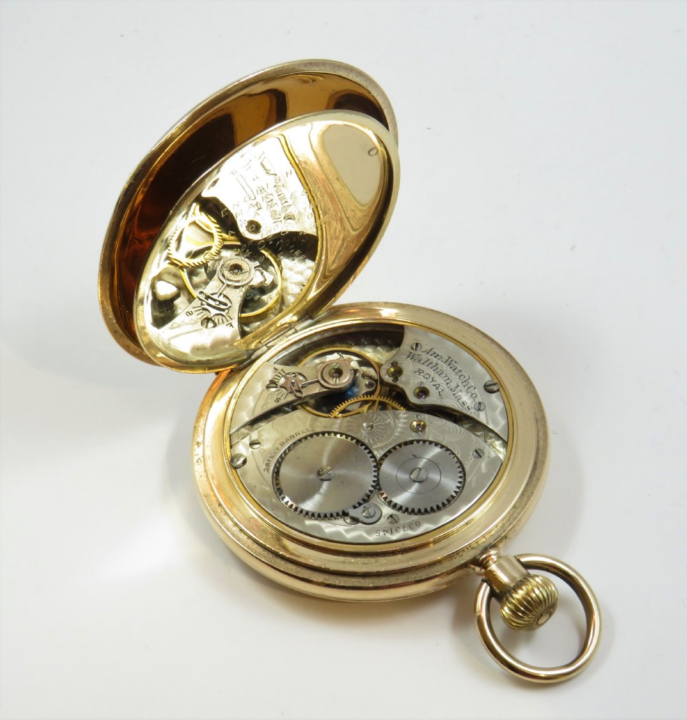Waltham Royal full hunter pocket watch, 1897 View III