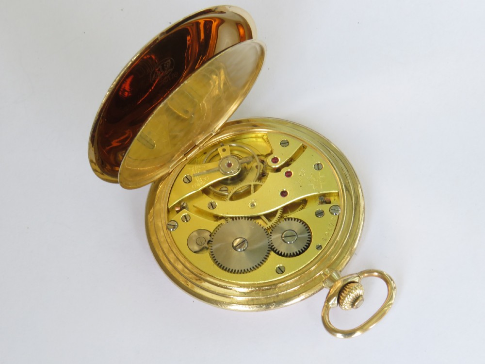 1940s Junghans full hunter pocket watch View IV